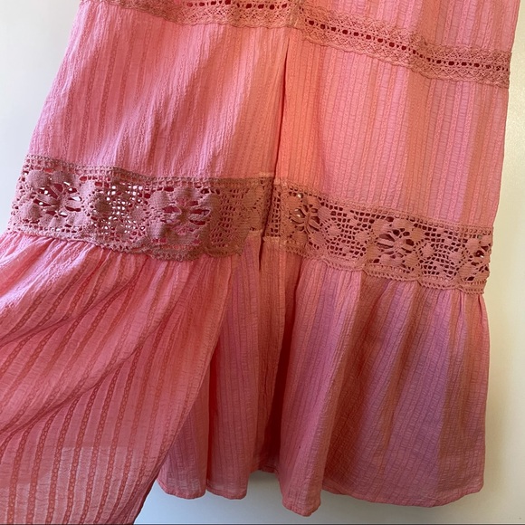 Arrata silent journey - Anthropologie bohemian pink sleeveless maxi - Picture 11 of 14
